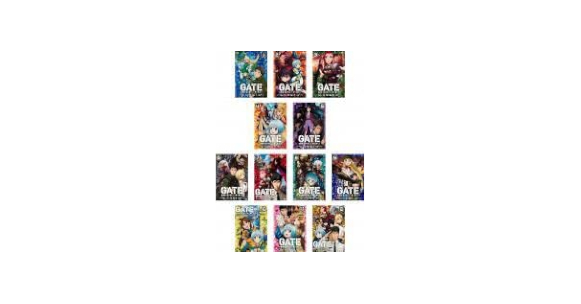 Amazon.co.jp: GATE 自衛隊 彼の地にて、斯く戦えり 全12枚 第1